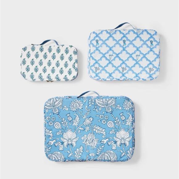 3pc Packing Cube Set Blue - Roller Rabbit x Target SOLD OUT - Picture 6 of 7